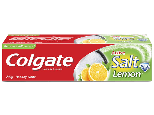 Colgate Active Salt Lemon Toothpaste, 200g